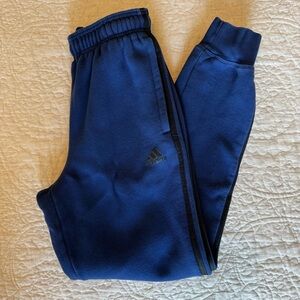 Adidas Navy Blue Black Joggers Sweats Women’s size Small
